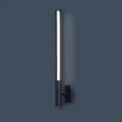 Настенный светильник Dumas 80 см, дымчатый, шампань