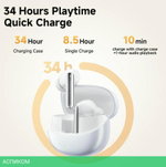 Наушники QCY MeloBuds Pro White (BH24HT08A)