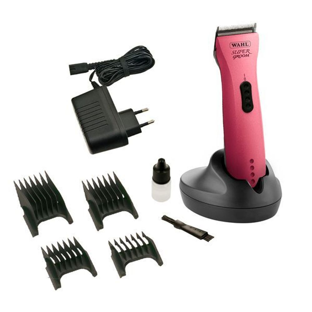 Машинка для стрижки собак Wahl Super Groom Pink (1872-0463) - 4