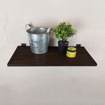 Настенные полки из натурального дерева в стиле Лофт