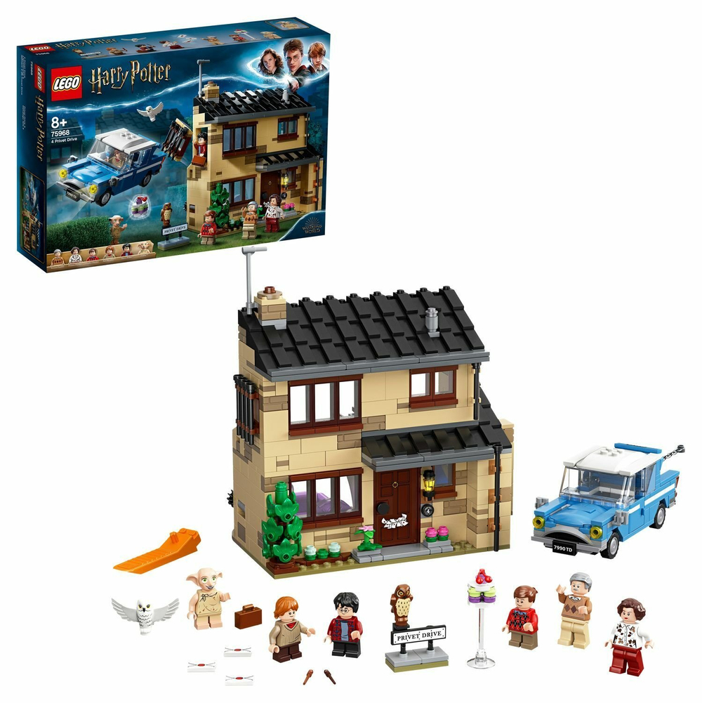 LEGO Harry Potter: Тисовая улица, дом 4 75968 — 4 Privet Drive — Лего Гарри Поттер