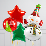 Шар фигура Снеговик (БГ-30)