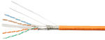 Кабель витая пара S/FTP 6 кат. 4 пары Cabeus SFTP-4P-Cat.6-SOLID-LSZH