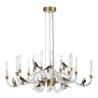 5431/37L ODL_EX Люстра LED 37Вт 4000К 220В IP20 L-VISION