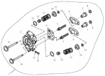 Parsun Головка цилиндра F4-04080101 Yamaha 68D-E1111-10-1S
