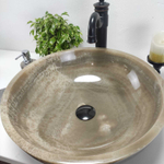 Раковина из оникса Bowl Grey Medium TinLip BO-70947 45*45*15