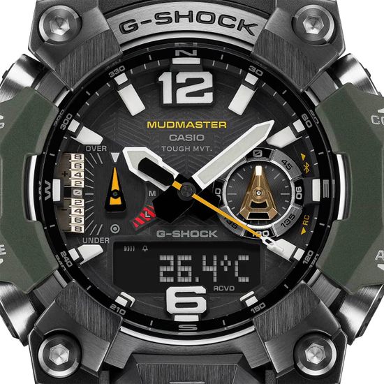 Японские наручные часы Casio G-SHOCK GWG-B1000-3A с хронографом