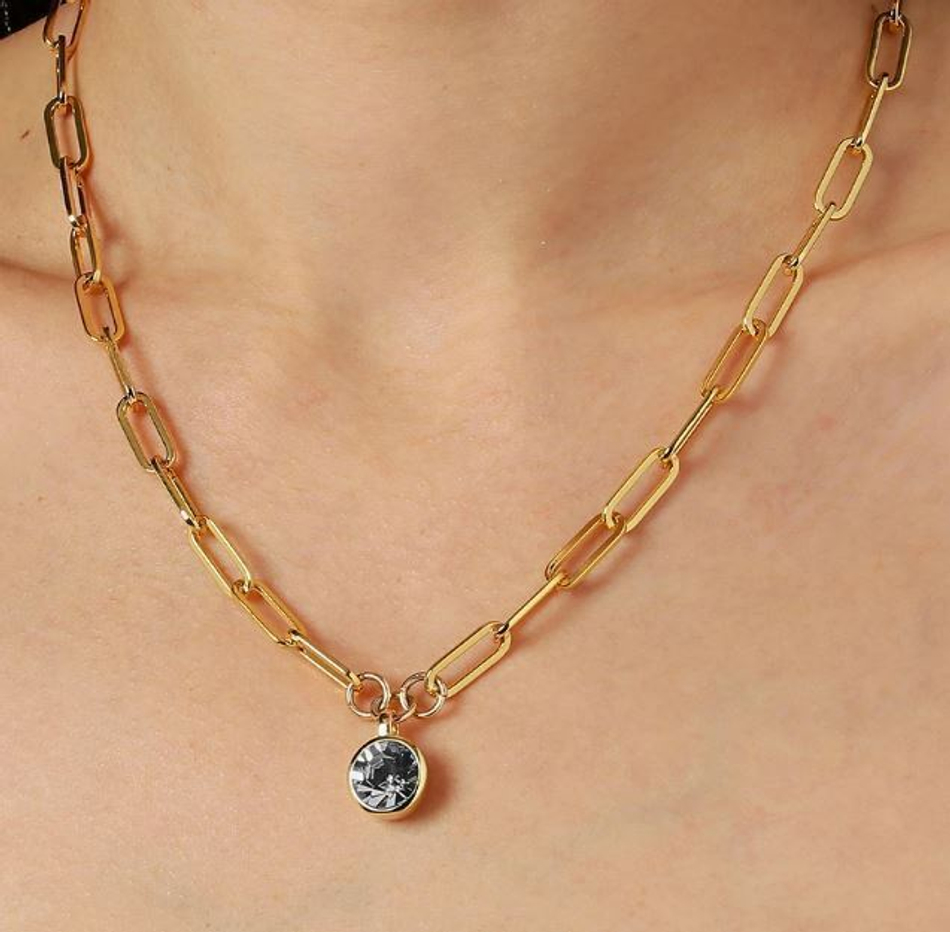 Колье Dyrberg Kern LISANNA SG GREY 450087