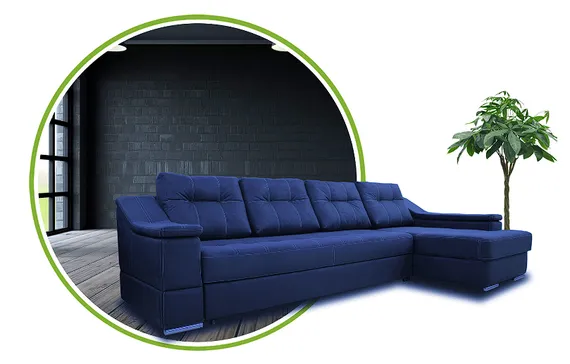 Диван с оттоманкой ЛОРД Л