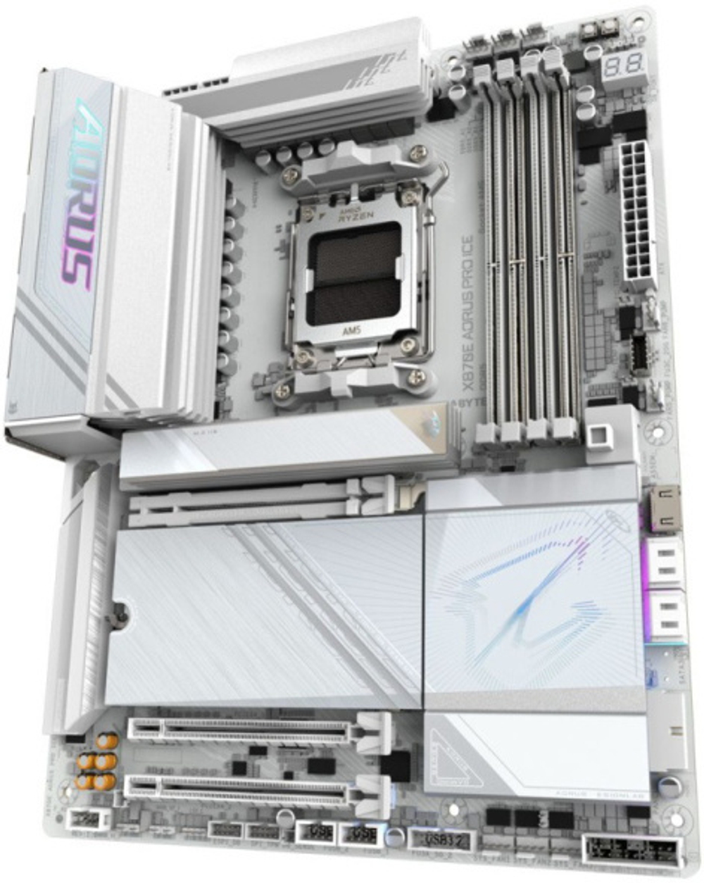 Материнская плата ATX GIGABYTE X870E AORUS PRO ICE
