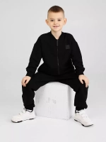 Черный спортивный костюм для мальчика в школу