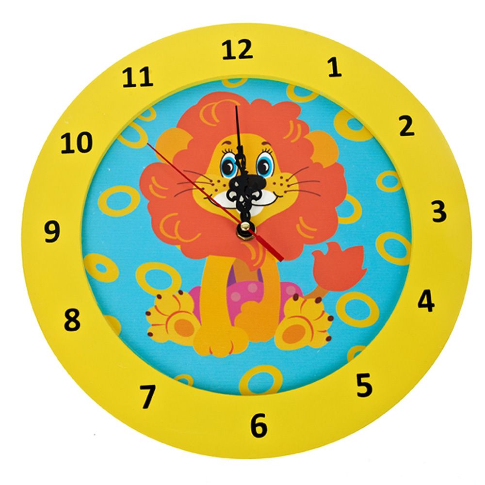Часы настенные " " d=22/30см. (батарейка-1"AA") (4вида) (транспортная упаковка)