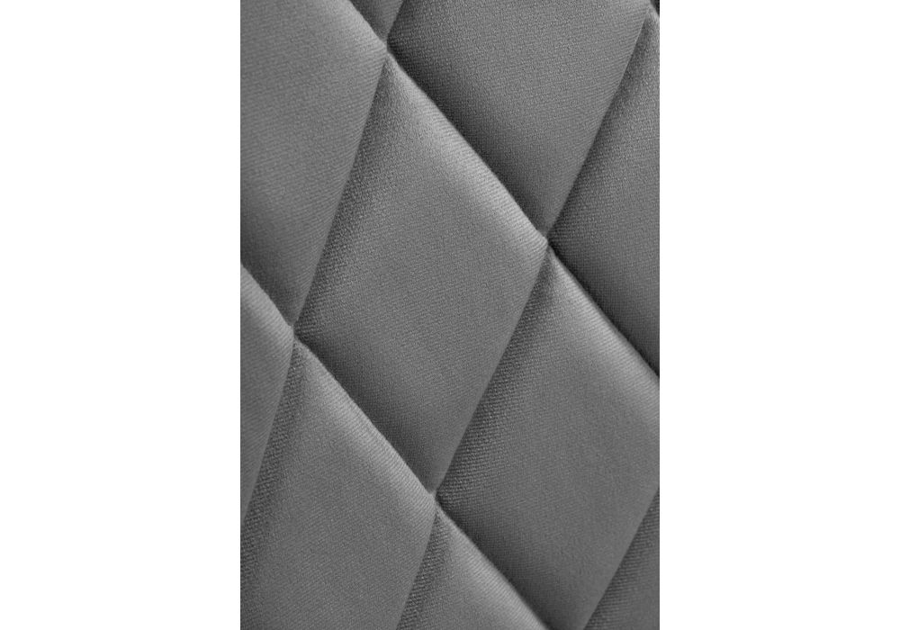 Полубарный стул Баодин К Б/К крутящийся темно-серый / черный