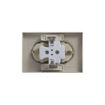 Systeme Electric AtlasDesign Беж Розетка с/з двойная, 16А, в сборе