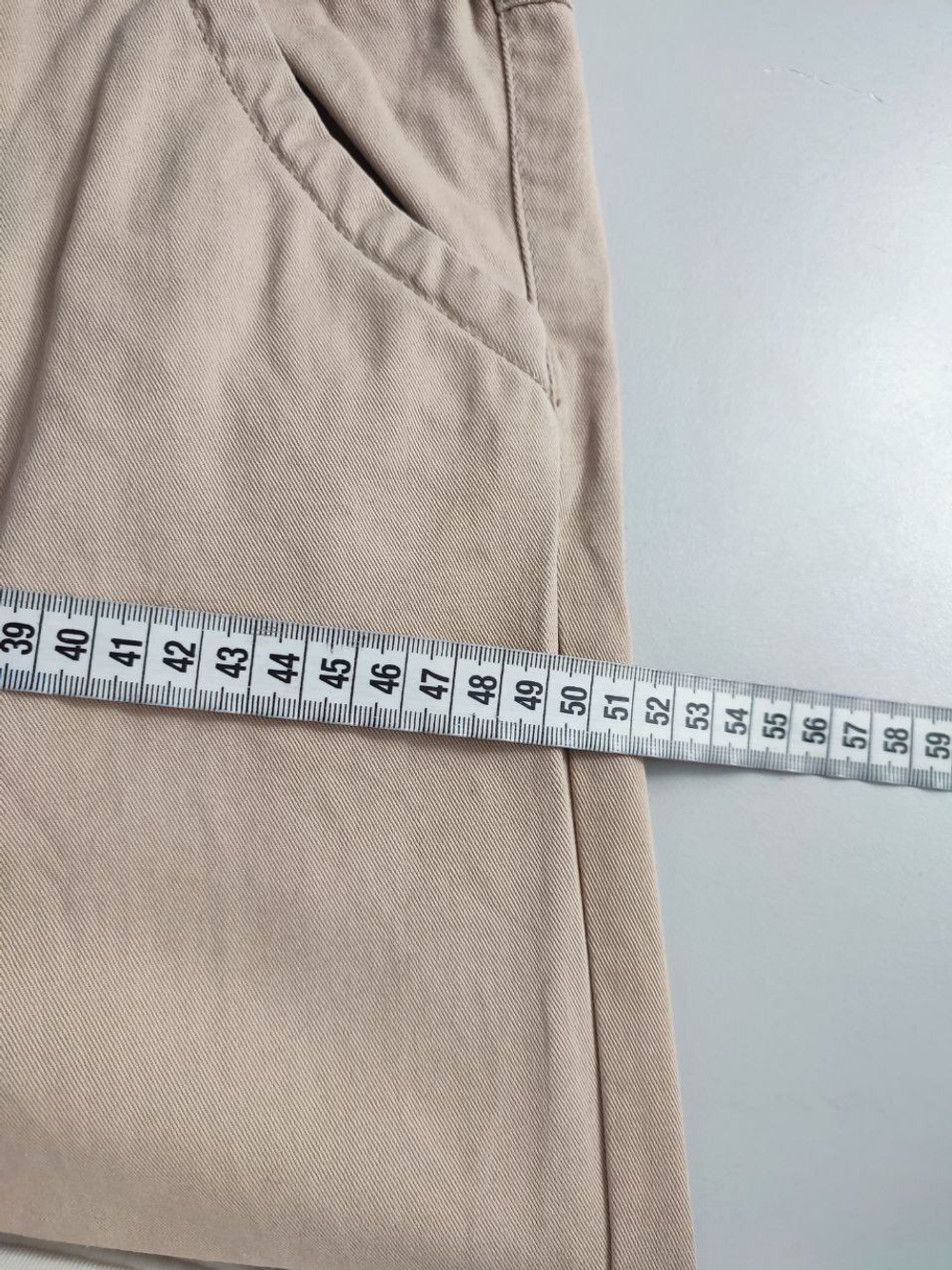 Брюки Colours for Life из хлопка светлые 48 размер