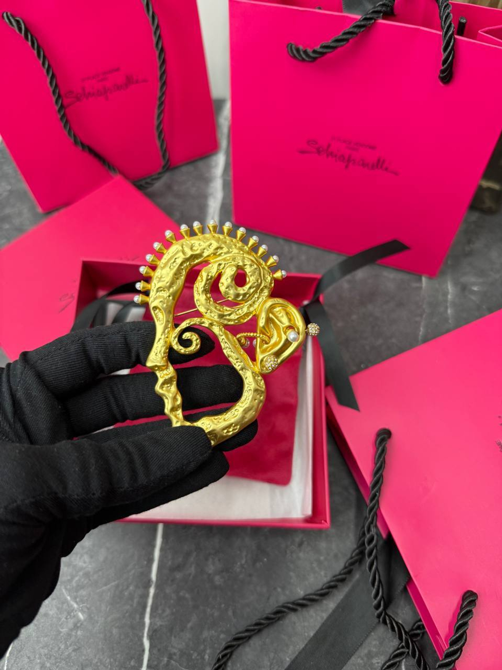 Брошь Schiaparelli