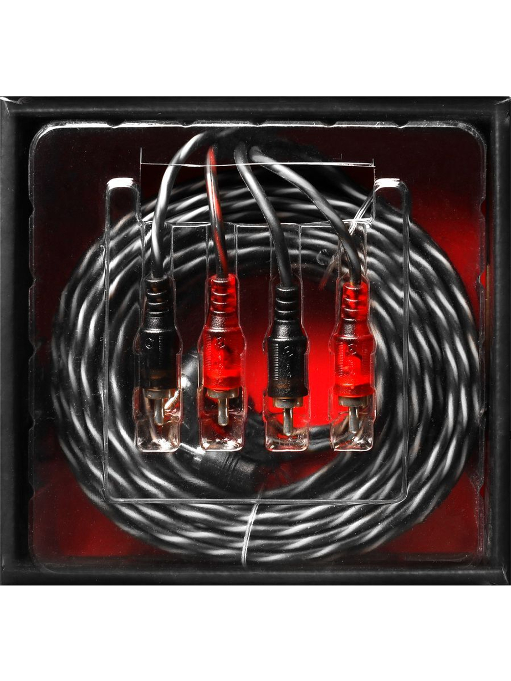 Автомобильный межблочный кабель Урал КМ 4RCA МТ5М ()