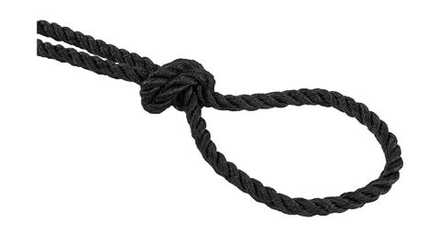 Веревка 3-прядная d10мм, L100м, черный, Marine Rocket