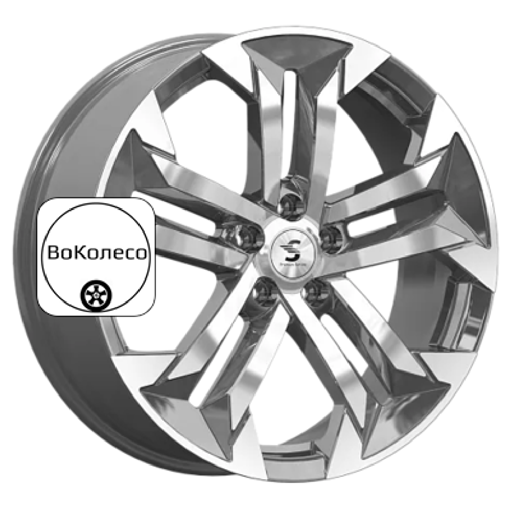 7,5x19/5x114,3 ET51 D67,1 КР015 (Sportage/Tucson) Diamond Gloss Graphite Premium Series