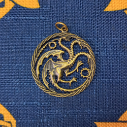 Подвеска. Герб Таргариенов