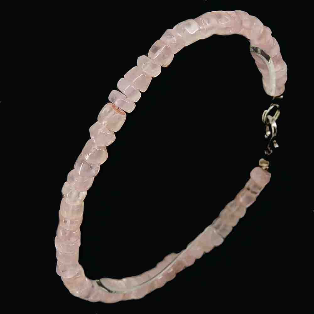 Браслет "Руза" розовый кварц