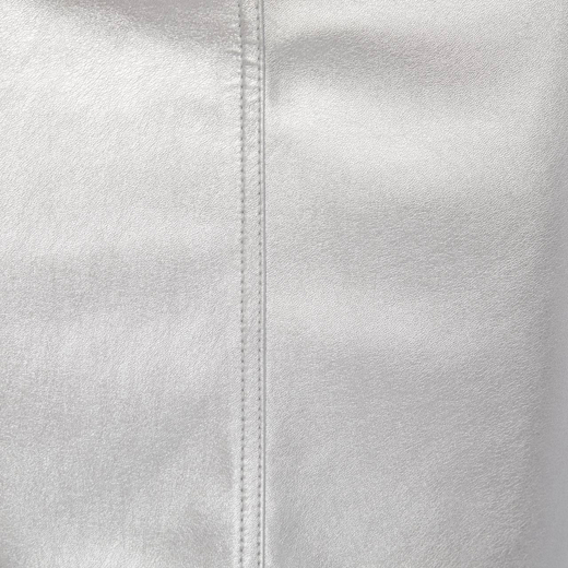 Юбка из эко-кожи "Sandra" Серебристый