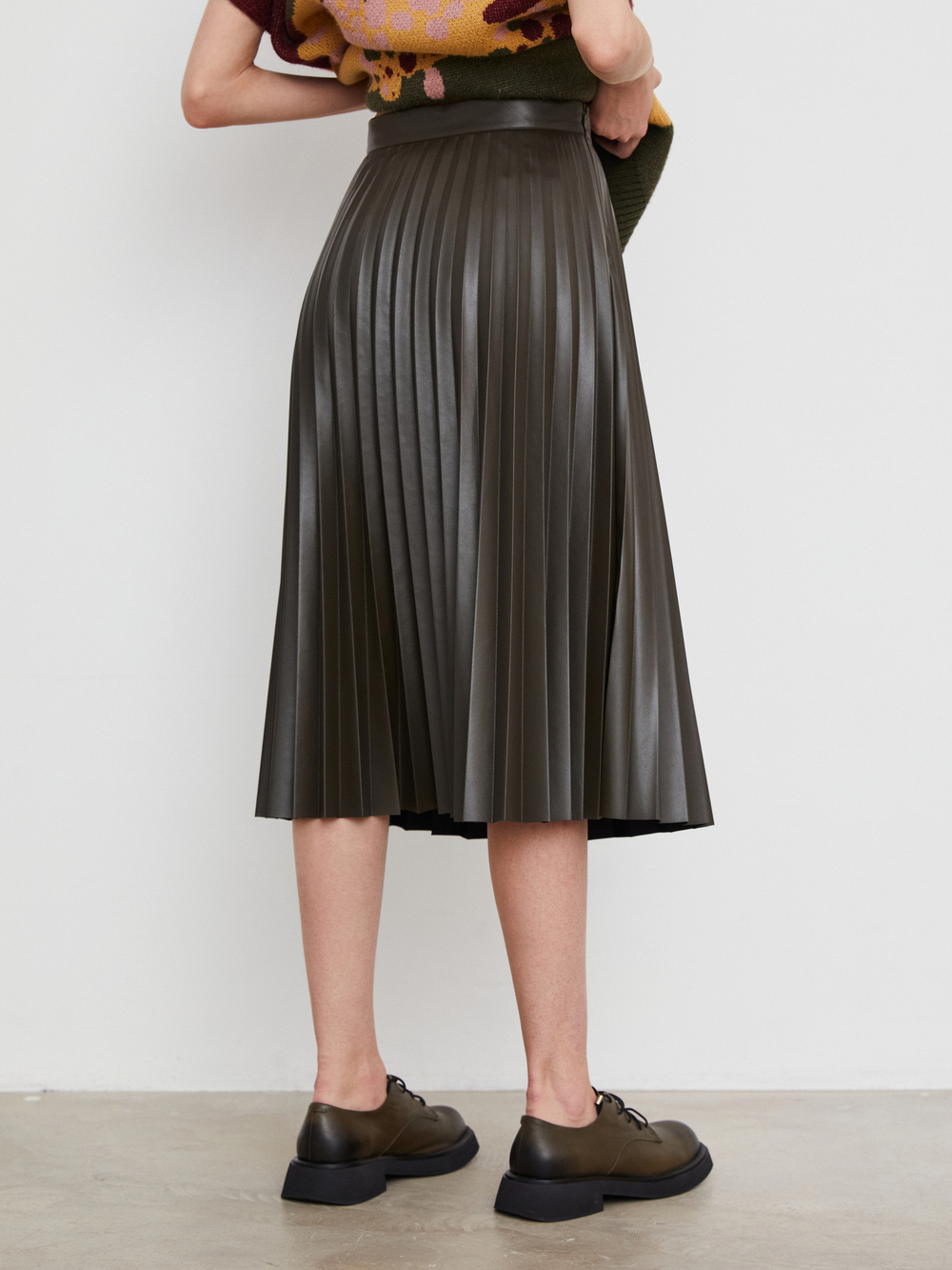 Юбка Pleatst Green