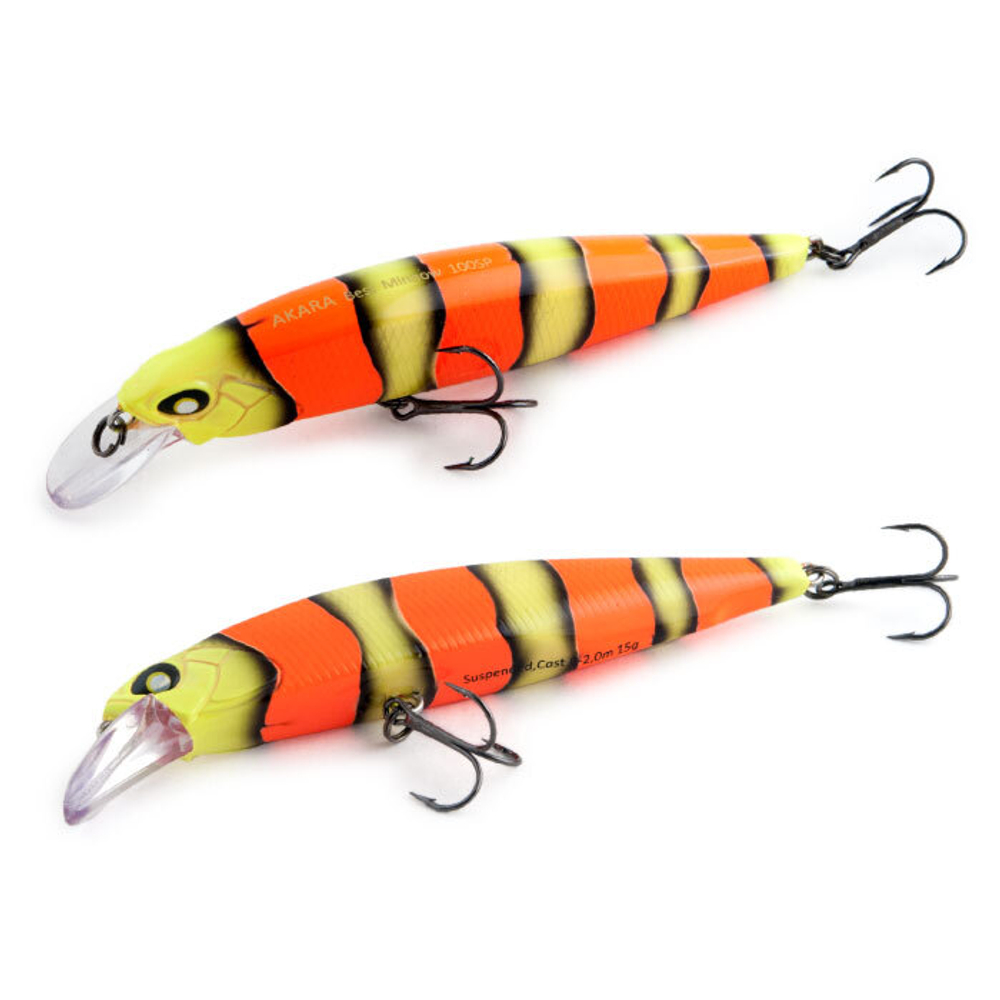 Воблер Akara Best Minnow 100SP 15 гр. (9/17 oz 3,9 in) A70