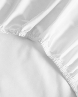 Zara Home - Простыня с ситцевой резинкой, высота 40 см (вес 200 нитей), белый, 180х200х40 см