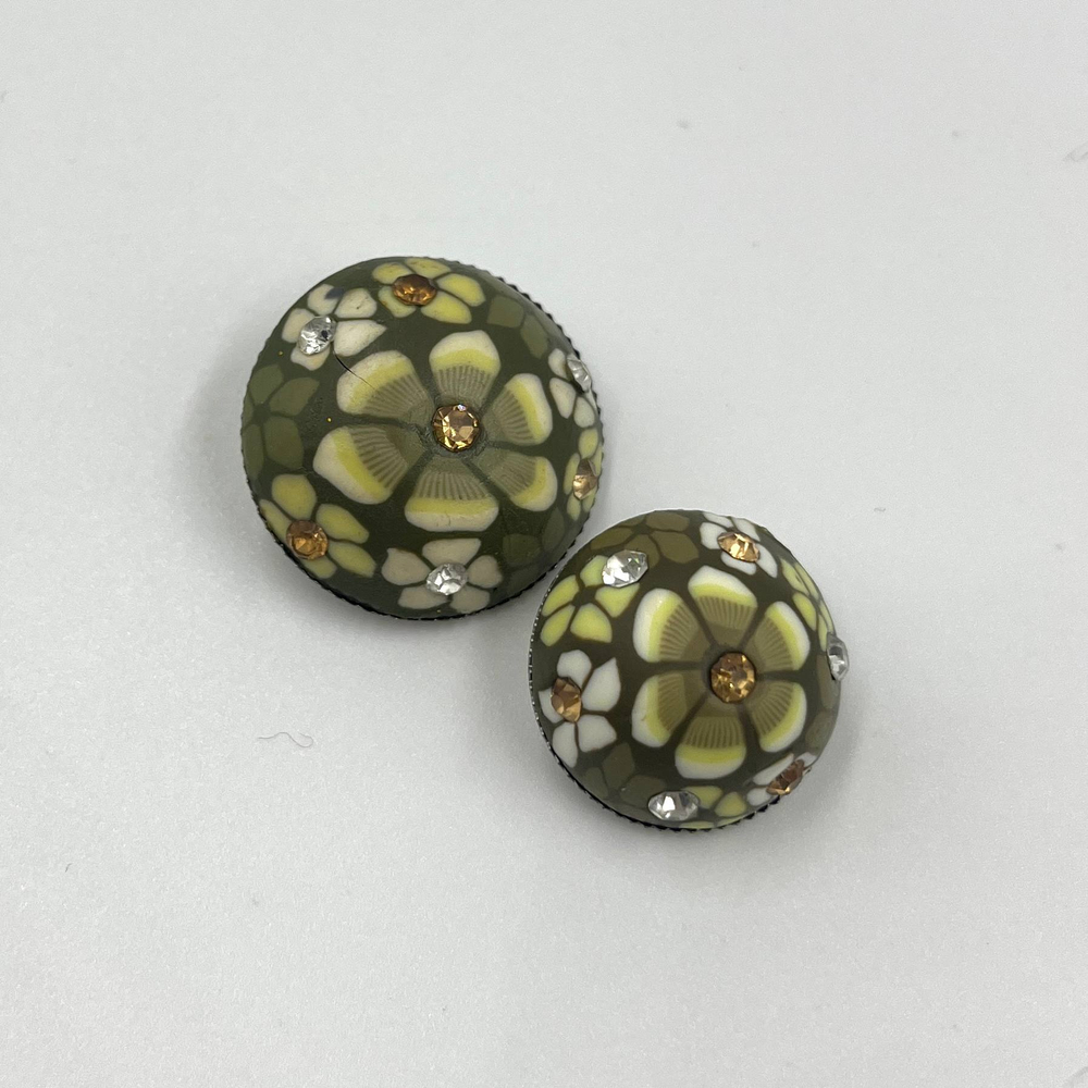 Пуговицы альма зеленый