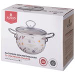 Кастрюля 2л серия "Flower story"