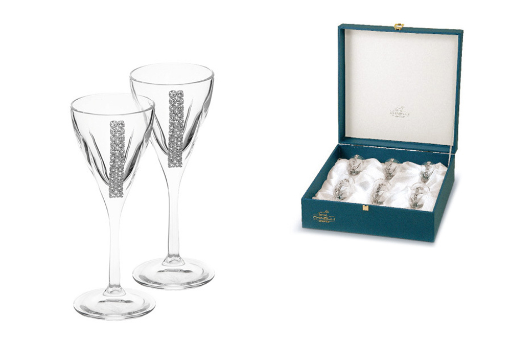 Набор из 6 рюмок для ликера Регина Сваровски Гамма