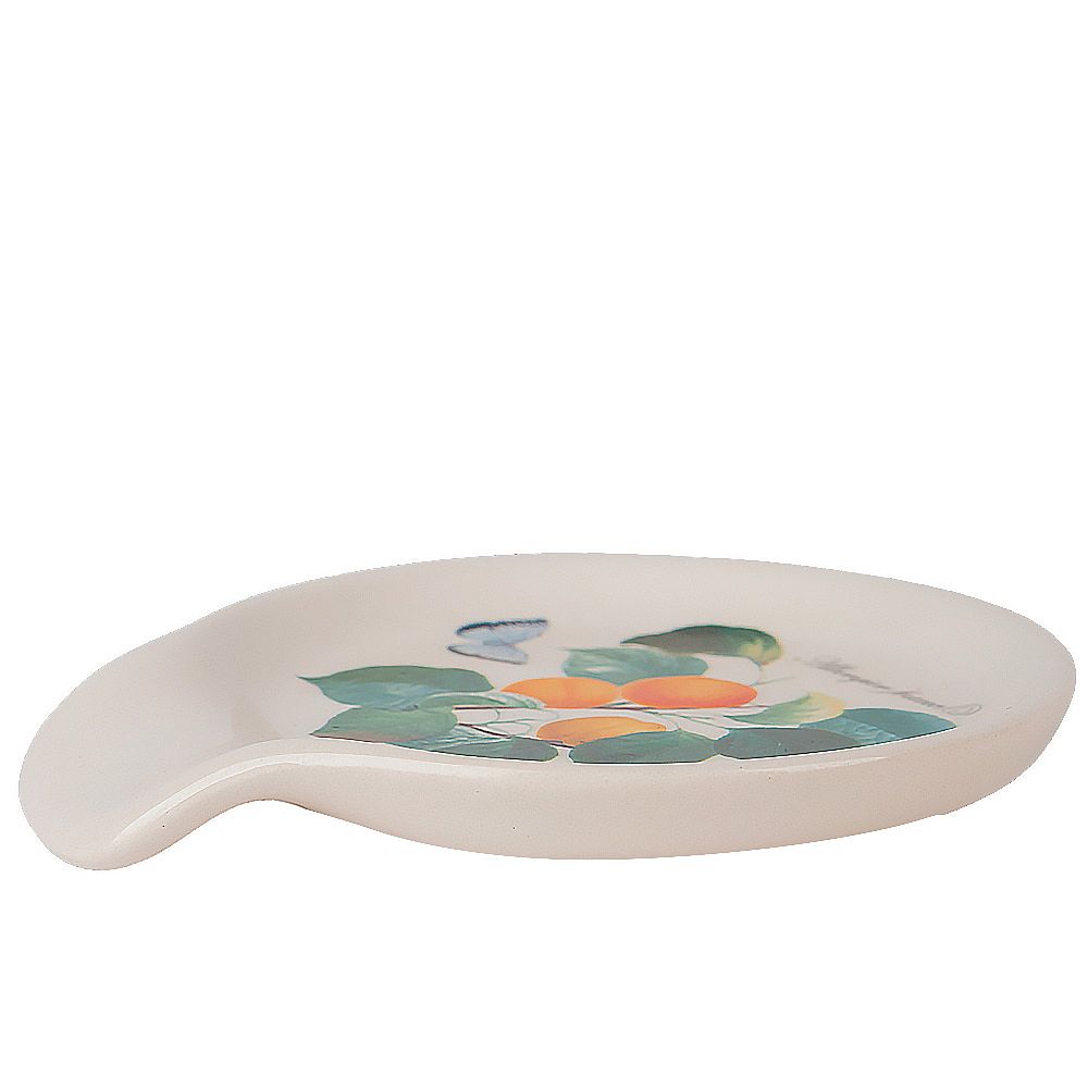 Подставка под ложку " " 14,5х12,5х2см (керамика) (подарочная упаковка)