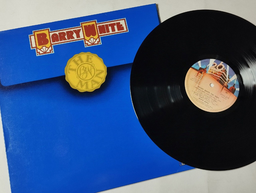 Винтажная виниловая пластинка LP Barry White The Man (Germany 1978)