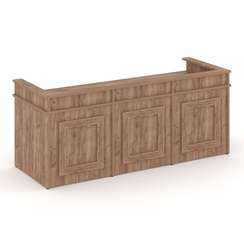 Kodex Стол для судей KD.SSD-22 Дуб Табак 2200*800*900