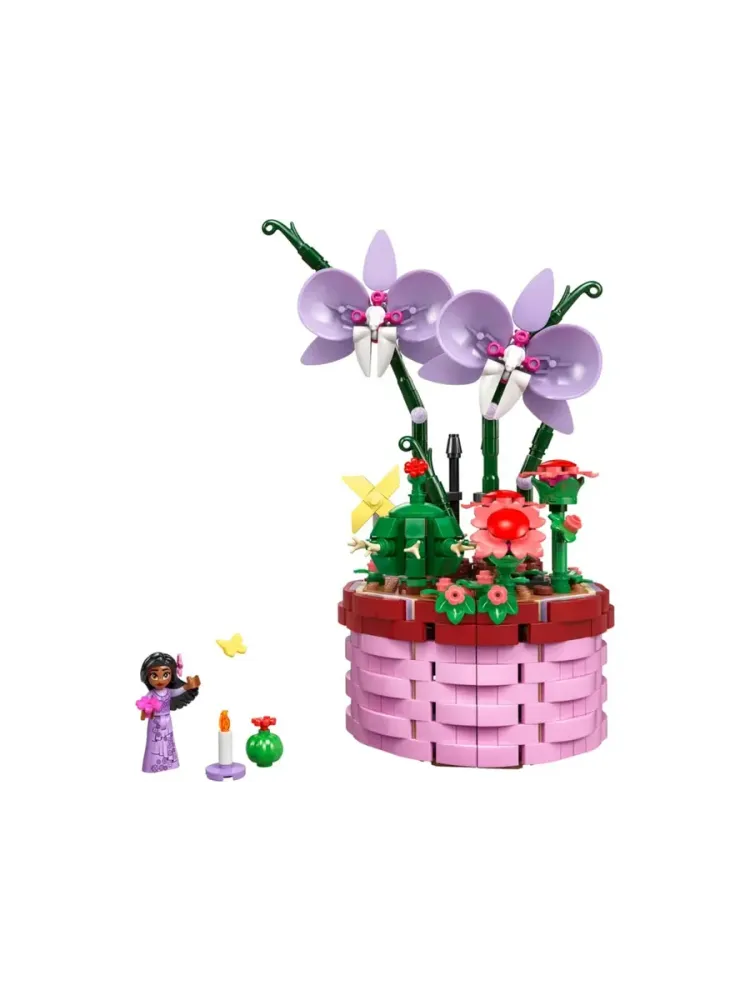 Конструктор Disney 43237 Цветочный горшок Изабеллы
