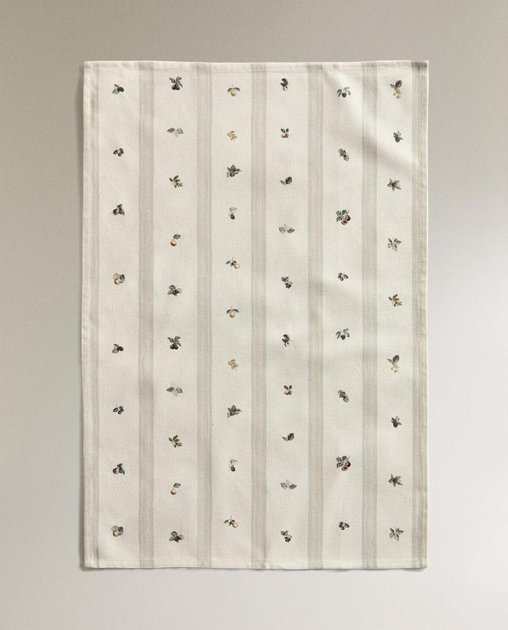 ZARA HOME НАБОР КУХОННЫХ ПОЛОТЕНЕЦ С ПРИНТОМ (НАБОР ИЗ 2 ШТ.), ЗЕЛЕНЫЙ