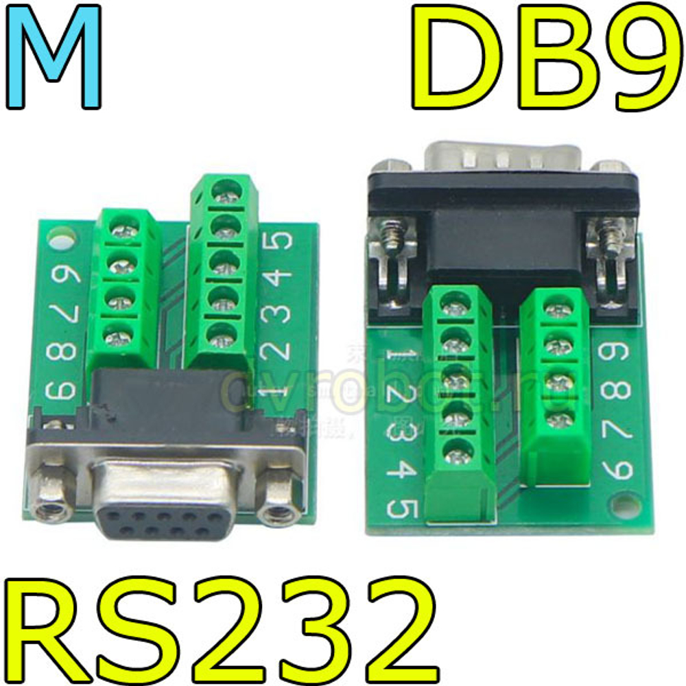 Переходник RS232 / DB9 - М