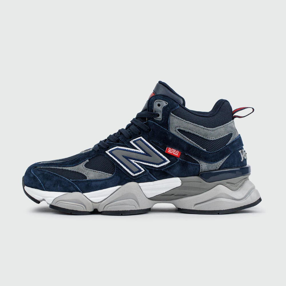 Кроссовки New Balance 9060 Mid Blue with Fur