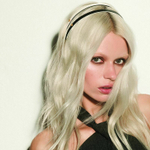 Balmain Hair Couture Ободок из ацетата черно-белый Acetate Headband Black/White Shell Small
