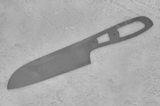 Заготовка для ножа, сталь N690Co 3,1мм. Модель "Премьер С150" с клинком 150мм, ТО 61-62HRC