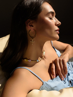 Серьги White Cross Congo Gold