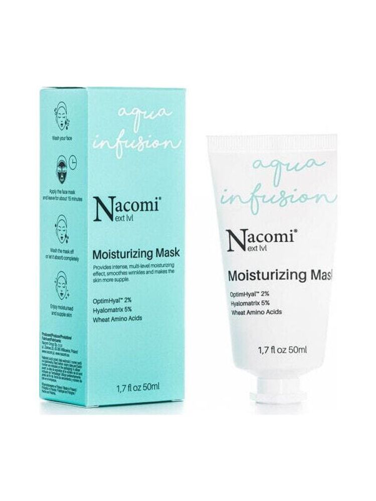 Маски Nacomi Nacomi Next Level Moisturizing Mask nawilżająca maska do twarzy 50ml