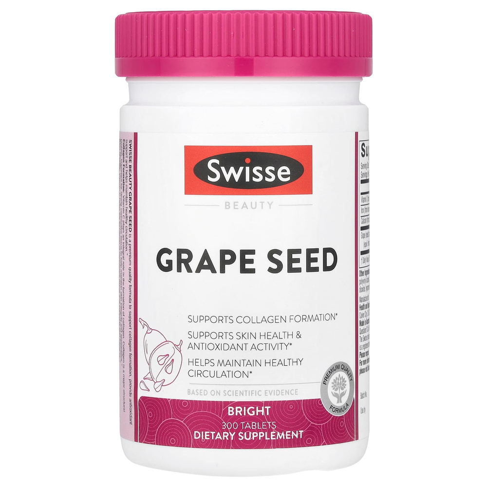Swisse, Ultiboost, экстракт виноградных косточек, 14 250 мг, 300 таблеток