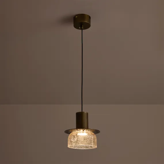 Подвесной светильник FR6224PL-L6AM Фата / Fata 10 Вт LED Freya fr6224pl-l6am