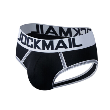 Мужские трусы джоки черные JOCKMAIL JM4044-2