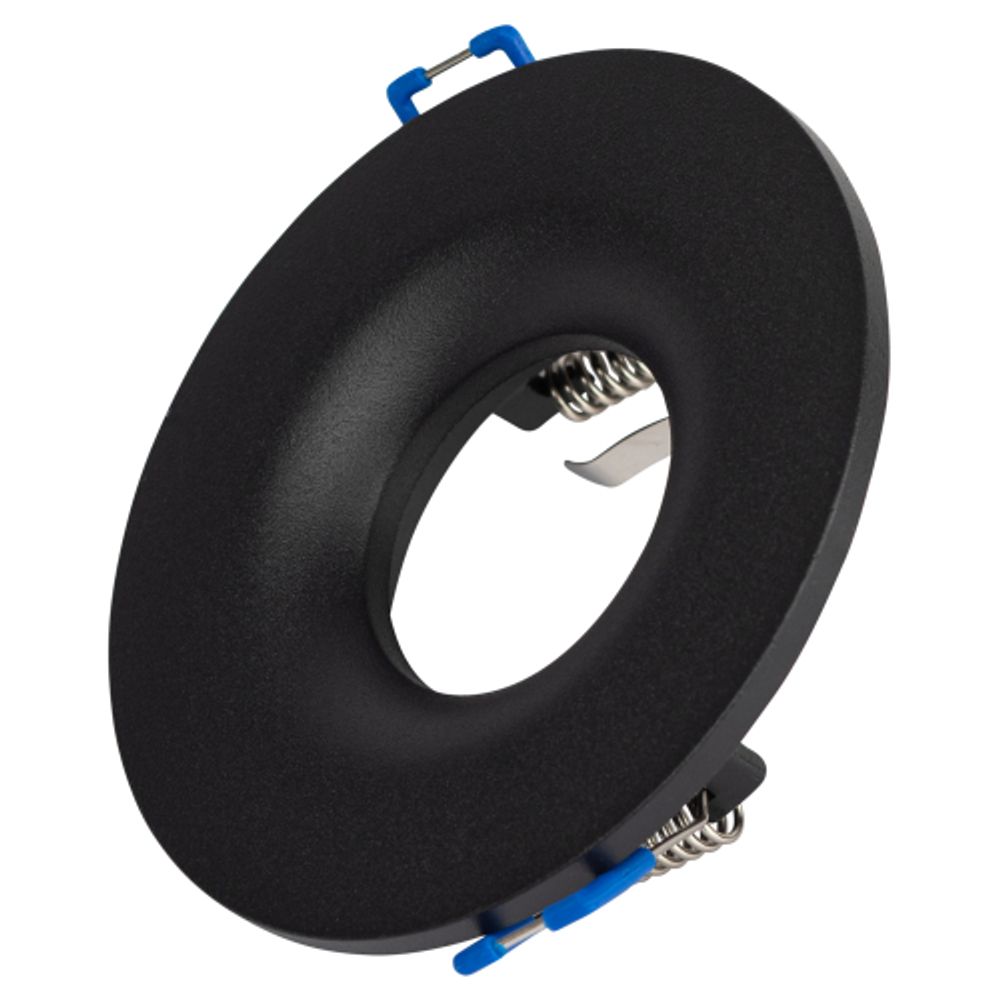 Встраиваемый светильник алюминиевый ЭРА KL105 BK MR16 GU5.3 черный