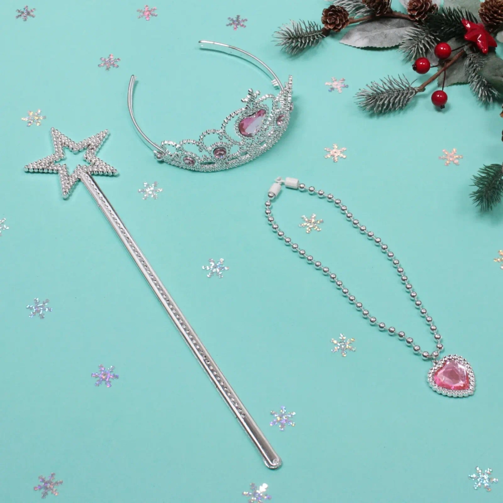 Набор карнавальный «Сказочный вечер» (палочка, ободок, подвеска, браслет), микс цветов