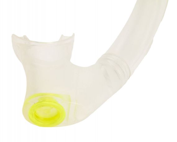 Трубка Seac Tribe Dry прозрачный/желтый