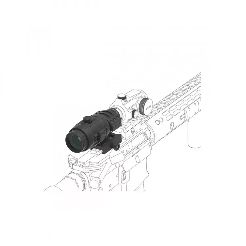 Увеличитель Vector Optics MAVERICK 3x26 MAGNIIFIER W/SCSR-08 (SCMF-11)